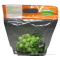 Fresh Keeping Fruit and Vegetable Packaging Bag Zipper Plastic Wholesale Cheap Customized Clear Opp Bag Food Customized Logo